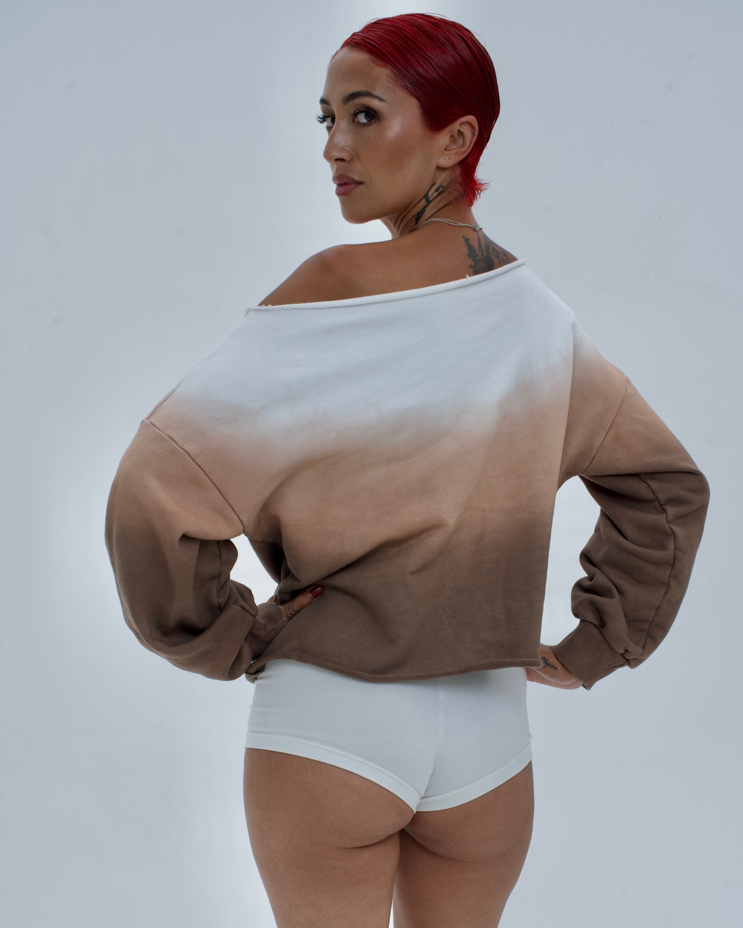 AURA SWEATER - PLANT DYED & 100% ORGANIC COTTON