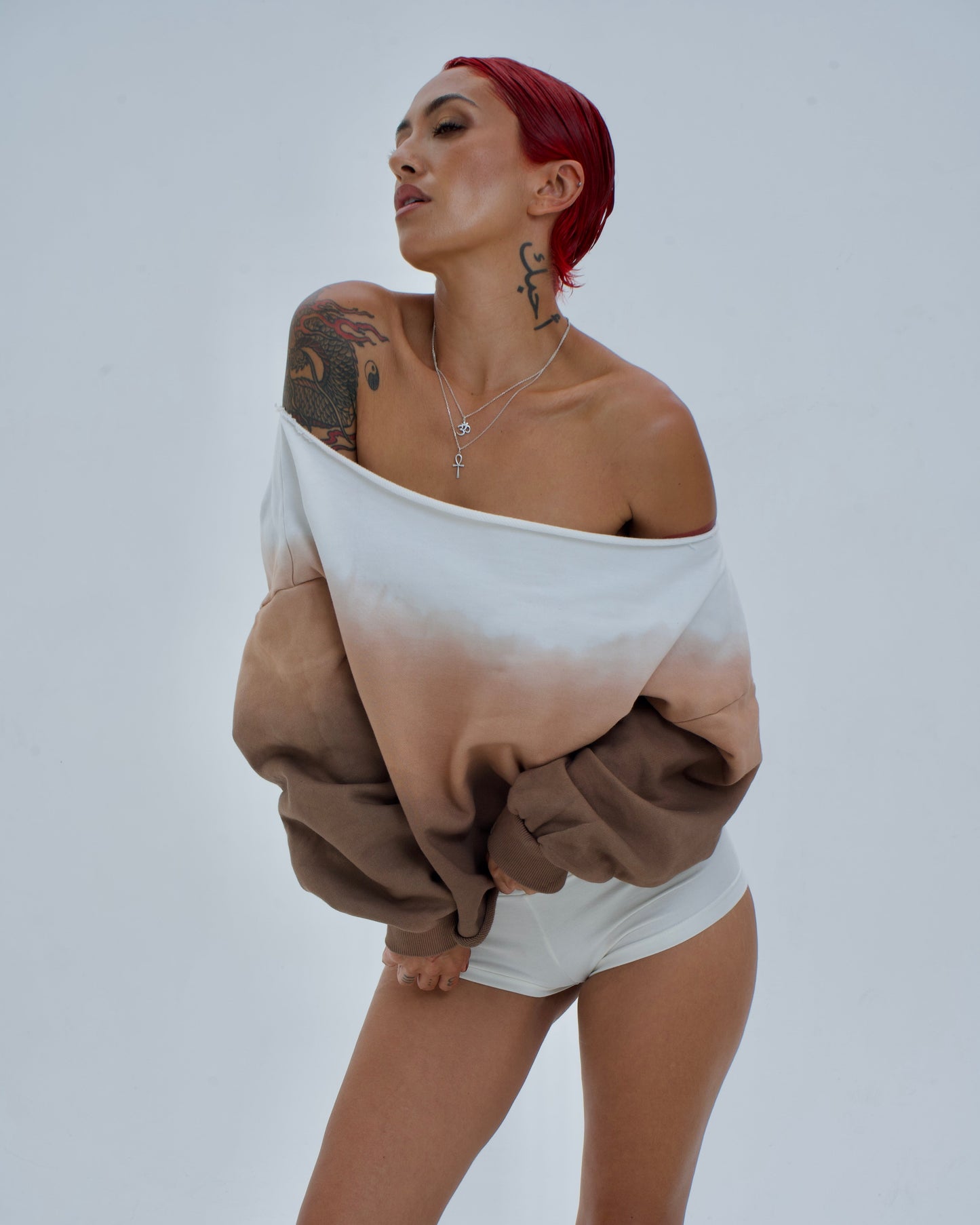 AURA SWEATER - PLANT DYED & 100% ORGANIC COTTON