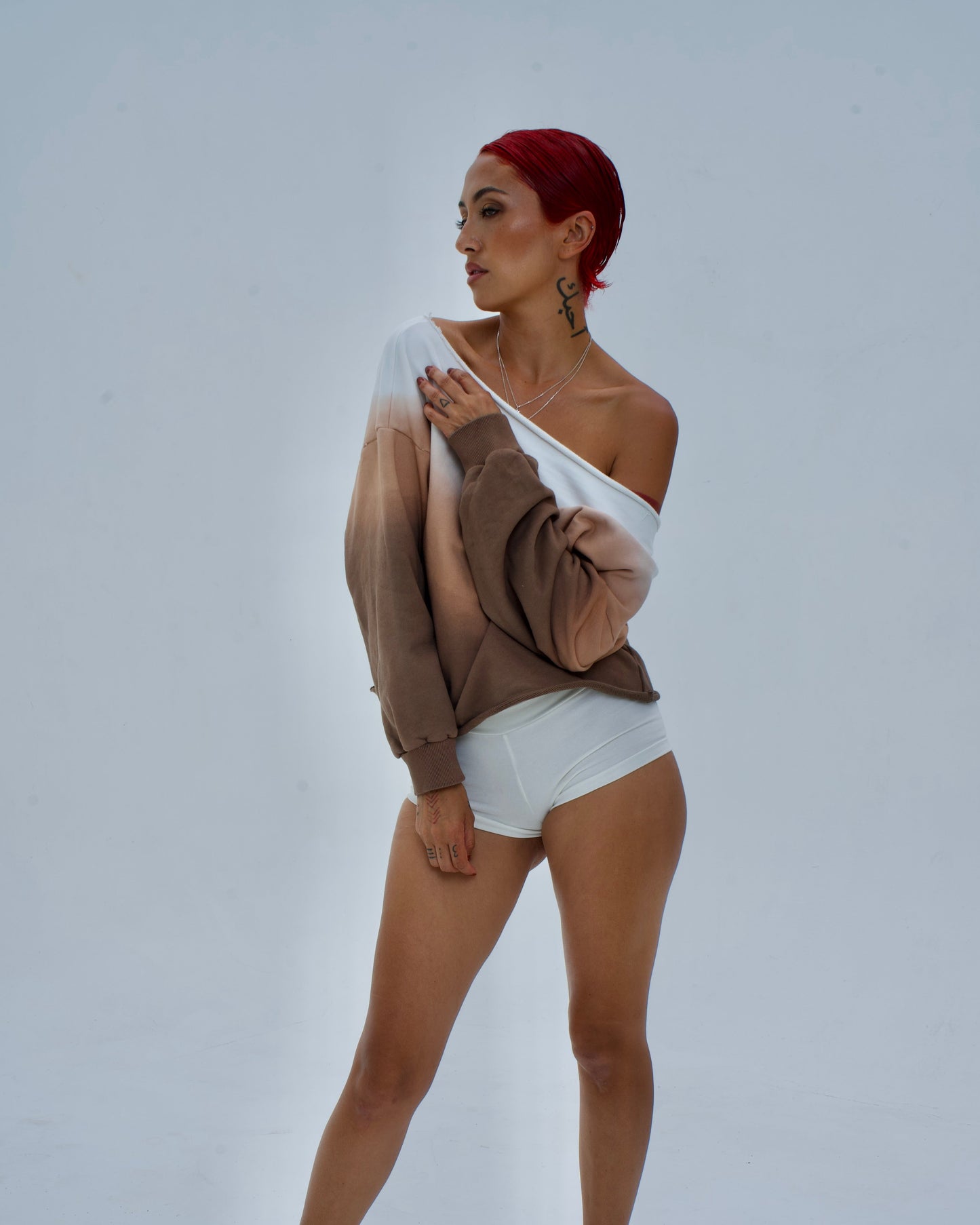 AURA SWEATER - PLANT DYED & 100% ORGANIC COTTON